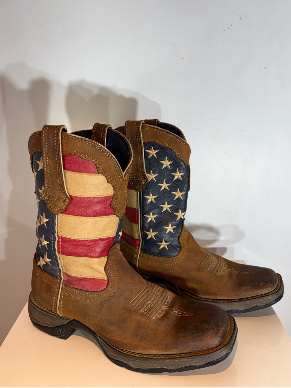 Durango Lady Rebel American Flag Western Cowboy Boots Women’s 8